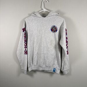 Mammoth Mountain Hoodie Mens Xs Gray Graphic Sweatshirt California Ski